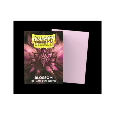Dragon Shield - 100 Bustine Standard - Blossom Matte Dual Sleeves